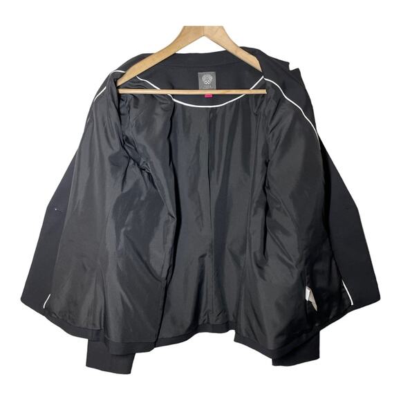 Vince Camuto Black Business Formal Blazer 16 - Picture 3 of 5